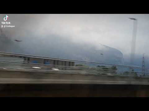 Train Ride from Chiasso to Zug Switzerland