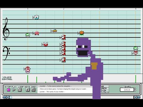 It's Been So Long - The Living Tombstone (Super Mario Paint Cover) v2.0