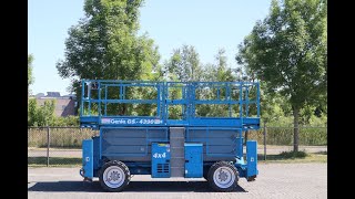 Genie GS-4390 RT | 15 METER | 680 KG scissor lift for sale - Image 4 | Machineryline IN Genie GS-4390 RT | 15 METER | 680 KG scissor lift | Image 4 - Machineryline