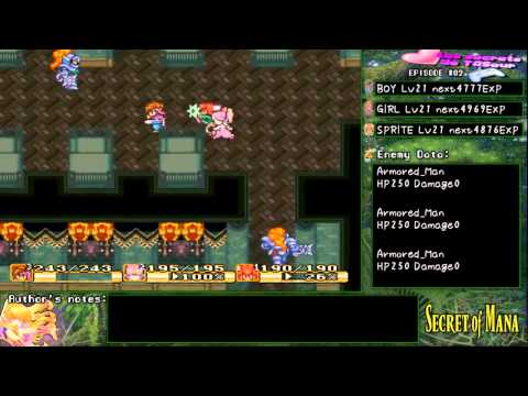 [OLD] Les Secrets de TASeur #02: Secret of Mana (SNES - fast-glitched-warps/1:46:29 by Touch-Me)