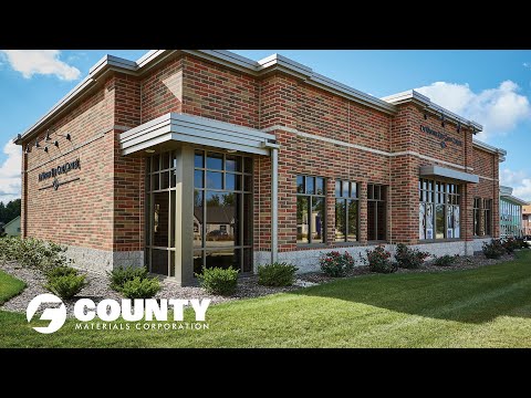 Advantages of County Materials Decorative Masonry Products - DeWinter Eye Care Project Feature
