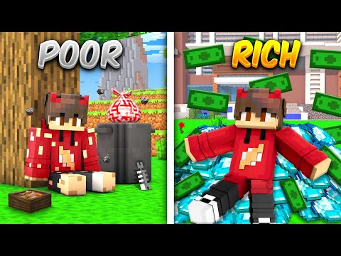How I Became Millionaire in This Minecraft Server!