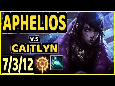 SNEAKY (APHELIOS) vs CAITLYN - 7/3/12 KDA BOTTOM ADC GAMEPLAY - NA Ranked GRANDMASTER