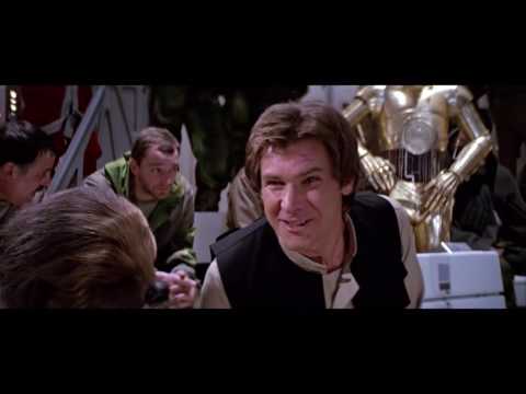 Han and Lando's weird conversations.