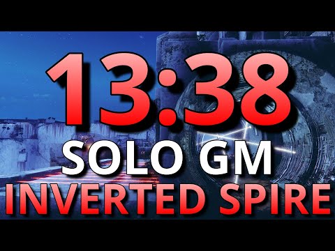 SOLO The Inverted Spire Grandmaster Speedrun in 13 Mins! (13:38 Plat)