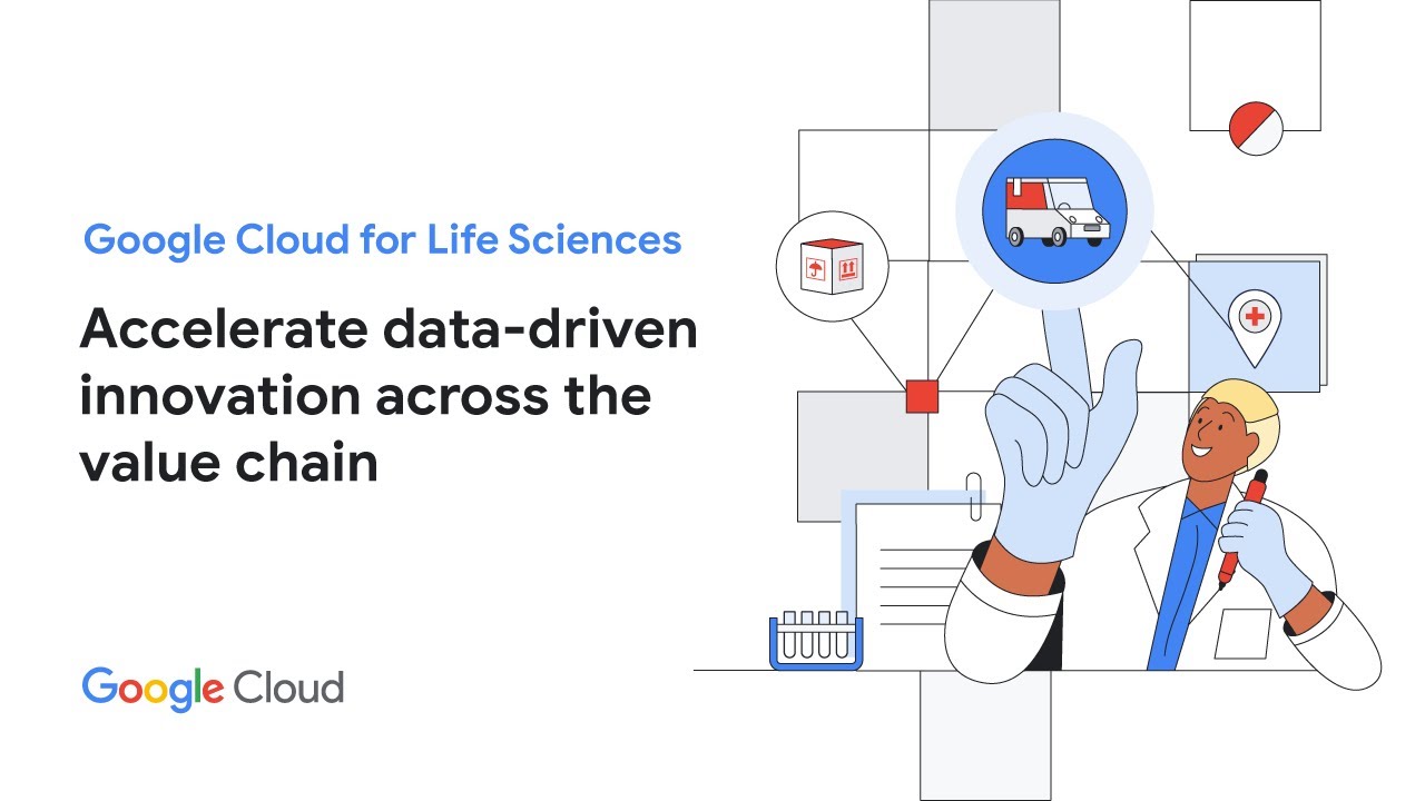 Watch a 2-min overview of how Google Cloud helps life sciences accelerate innovation across the value chain.
