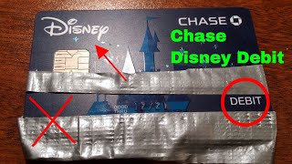 ✅  Chase Bank Total Checking Disney Debit Card Review 🔴