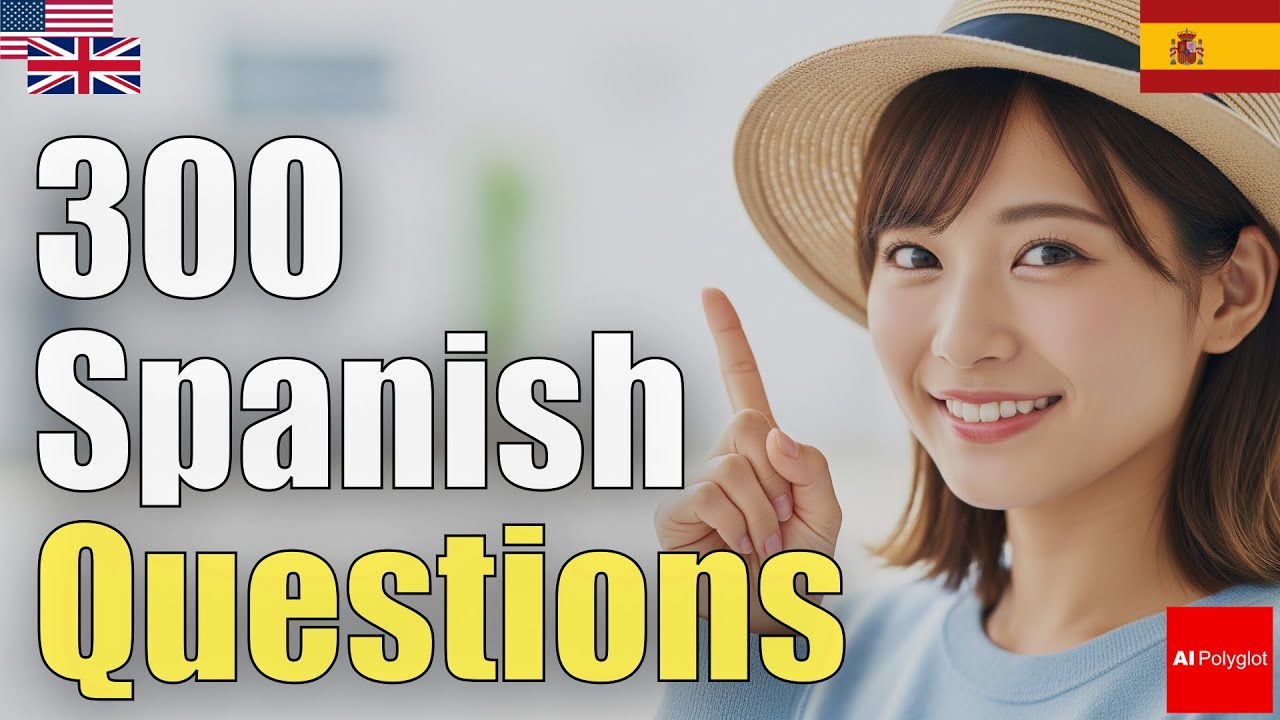 300 Spanish Questions | Natural Listening | Must-Know