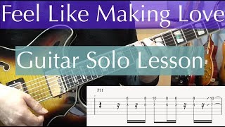Guitar Solo 53 - Feel Like Making Love - George Benson