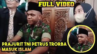 Download lagu DETIK DETIK PETRUS TRORBA MASUK ISLAM mp3