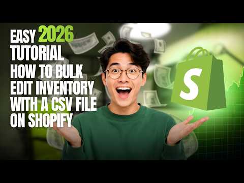 How to Bulk Edit Inventory with a CSV File on Shopify (2026 Step-by-Step Guide)