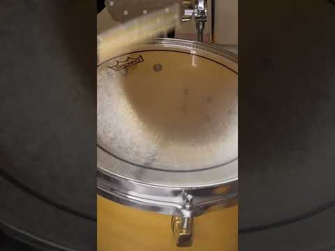 Yamaha Maple Custom 12" x 10" Tom Natural (Blonde) Gloss Finish Bronze Lugs image 11