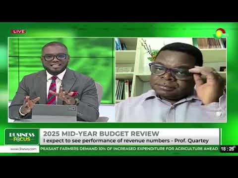 Midyear budget: GHS1 energy levy shows revenue shortfall — Prof Quartey | #BusinessFocus
