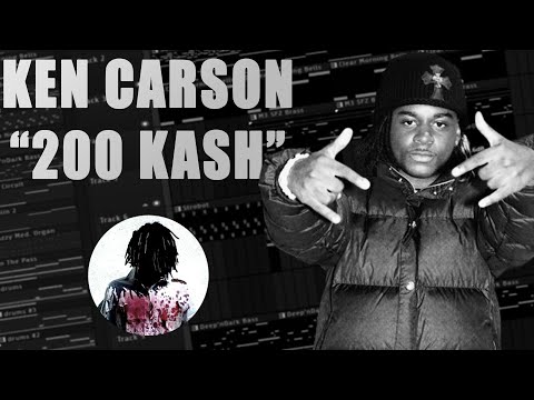 How I made the beat for "200 Kash" by Ken Carson