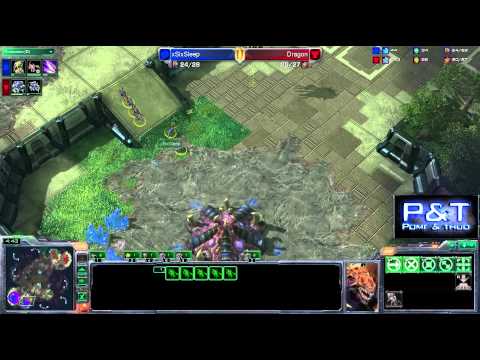 (HD456) Dragon vs Sleep - TvZ - Starcraft 2 Replay [FR]