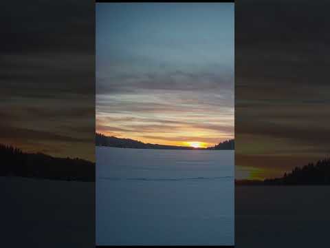 Time lapse of the sunrise at Sturgeon Lake on Jan. 7, 2026