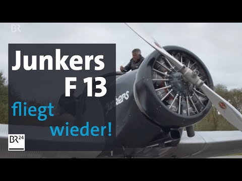 Junkers F 13 - Legende der Lüfte - originalgetreu nachgebaut | Abendschau | BR24