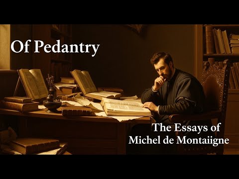 Video thumbnail for Essays of Michel de Montaigne (Chap. 1.24)