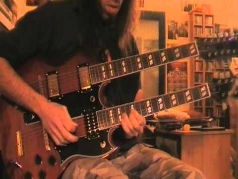 Epiphone G 1275 double neck test by nicometal85
