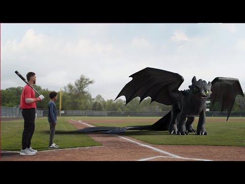 Bryce Harper stars in new "How To Train Your Dragon" spot