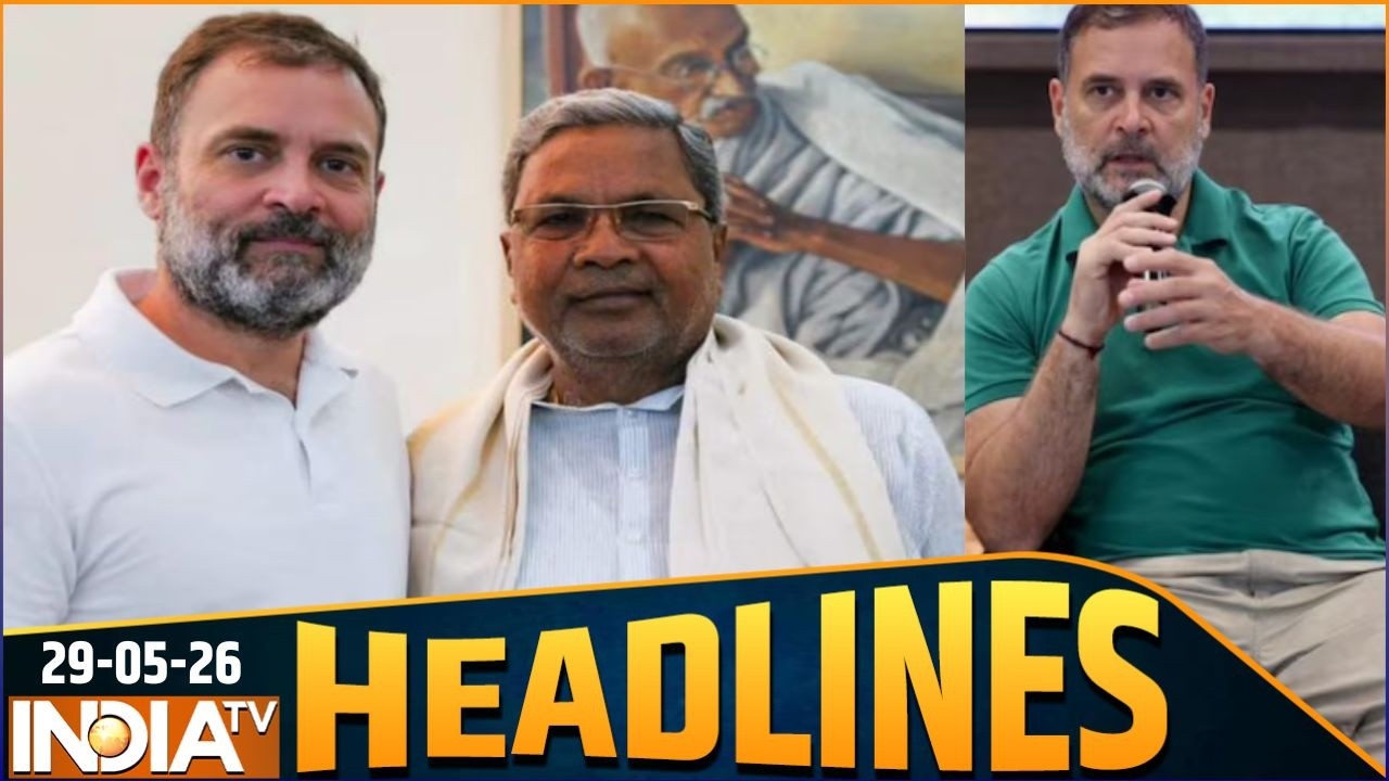 7 AM Headlines: दिल्ली रवाना हुए सिद्धारमैया,आज राहुल से करेंग