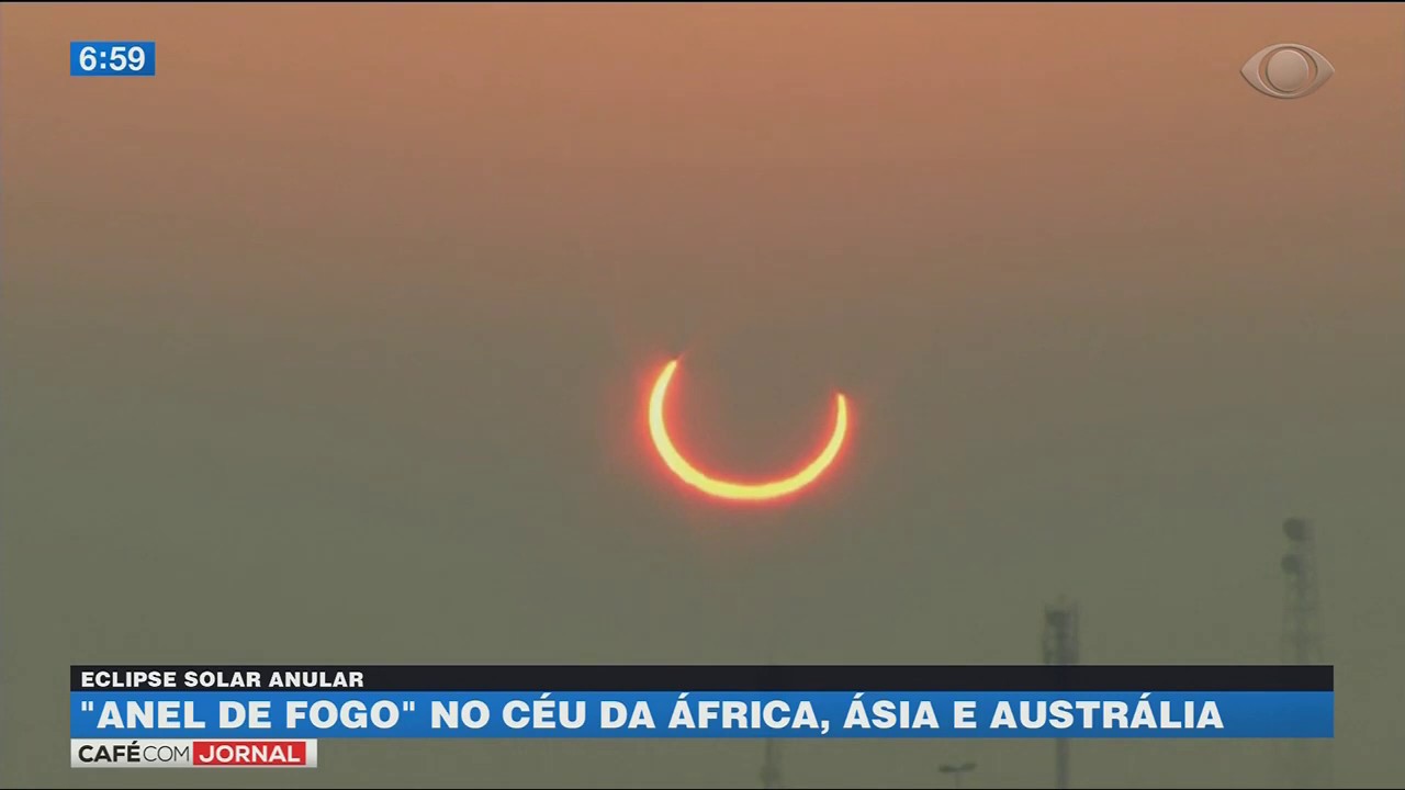 Anel de fogo aparece no céu da África, Ásia e Austrália