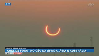 Anel de fogo aparece no céu da África, Ásia e Austrália