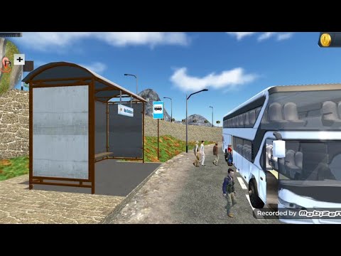 Offroad Bus Hill Driving Sim: Mountain Bus Racing New Android Crazy Games