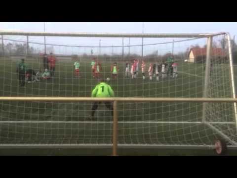 F-Jugend 9m-Schiessen nach dem Punktspiel Zahna/Elster gegen Piesteritz II