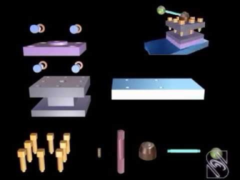 Multiple tool post - Assembly animation #Multiple tool post #Assembly drawing animation videos Video