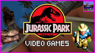 JURASSIC PARK Video Games #gaming #jurassicpark #retrogaming