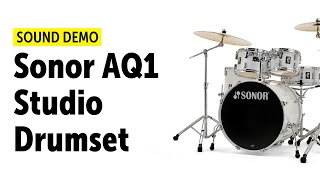Video thumbnail for Sonor AQ1 Studio Drumset Sound Demo by Drums Bonedo