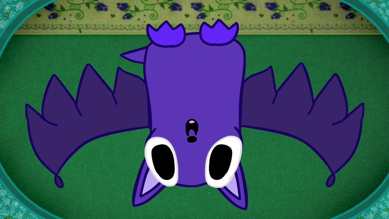 Patchwork bat up at night (fanmade patchwork pal)