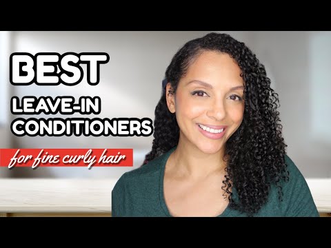 Best Leave In Conditioners for Fine, Curly Hair!!! |...