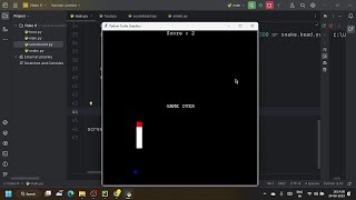 Project - 1: 🐍🎮 Snake Game using Python and Turtle 🎮🐍 | Python Game Development Tutorial