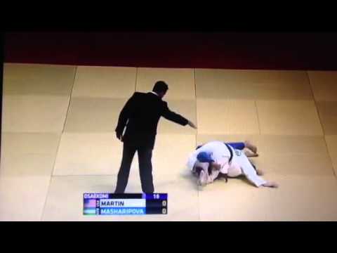 2013 Tashkent Grand Prix 63kg QuarterFinal Martin (USA) vs. Masharipova (UZB)