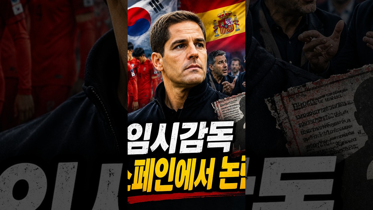 "모레노 감독 스페인에서 논란"