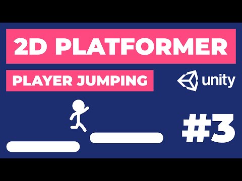 Player Jumping | 2D Platformer in Unity #3 | 2D Game Dev Tutorial