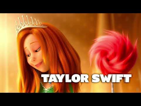 Trailer montage emphasizing pop-musical color and Truffula grove