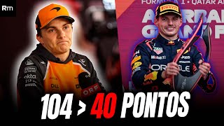 🔥VERSTAPPEN INCENDEIA CAMPEONATO TIRANDO 64 PONTOS EM 4 CORRIDAS! PIASTRI E NORRIS QUE SE CUIDEM #f1