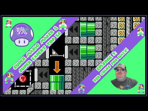 Red Coins for Days! Super Mario Maker 2 Top 50 Super Expert!