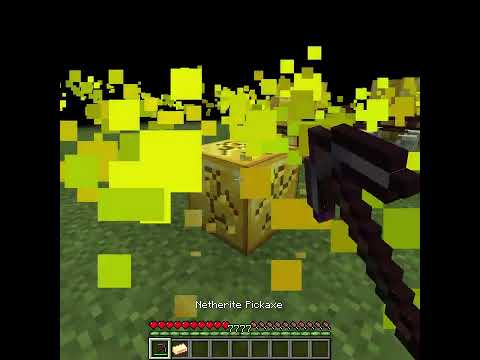 Cursed OP Gold Spell in Minecraft