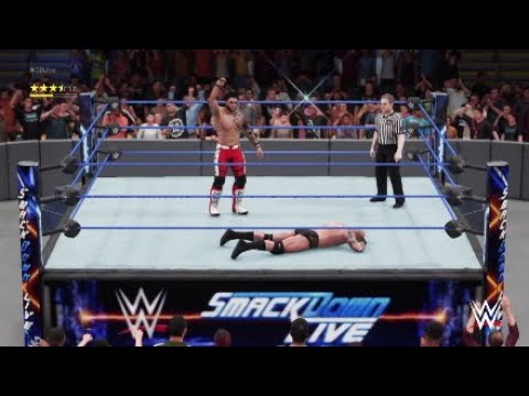 Wwe 2k18 my Career universe mode ep12 hero VS ortan