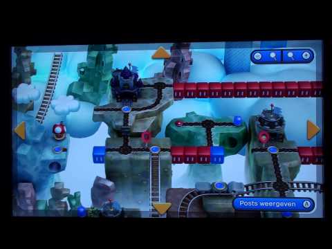 New Super Mario Bros. U 100 % Completed (5 stars) + Showing world map - ☆Fıςıcο98☆