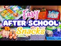 Healthy After School Snacks for Kids//fridge & pantry ideas!