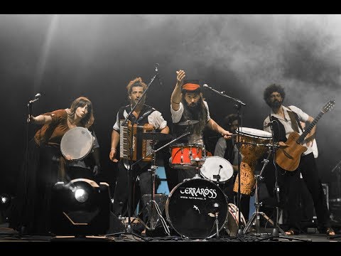 Terraross Show live 2017 Italian folk musicians
