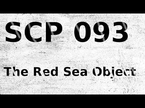 SCP 093 Red Sea Object