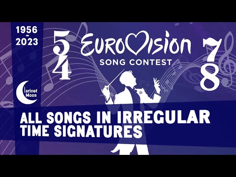 All Eurovision Songs Written in Irregular Time Signatures (1956-2023)