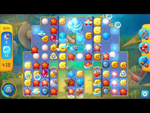 [FISHDOM Walkthrough] Level 6531 (Qua màn - Fishdom)