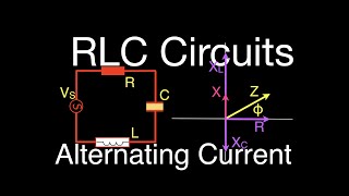 RLC Circuits (12 of 19) Series RLC; Calculating Impedance, Current and Voltage
